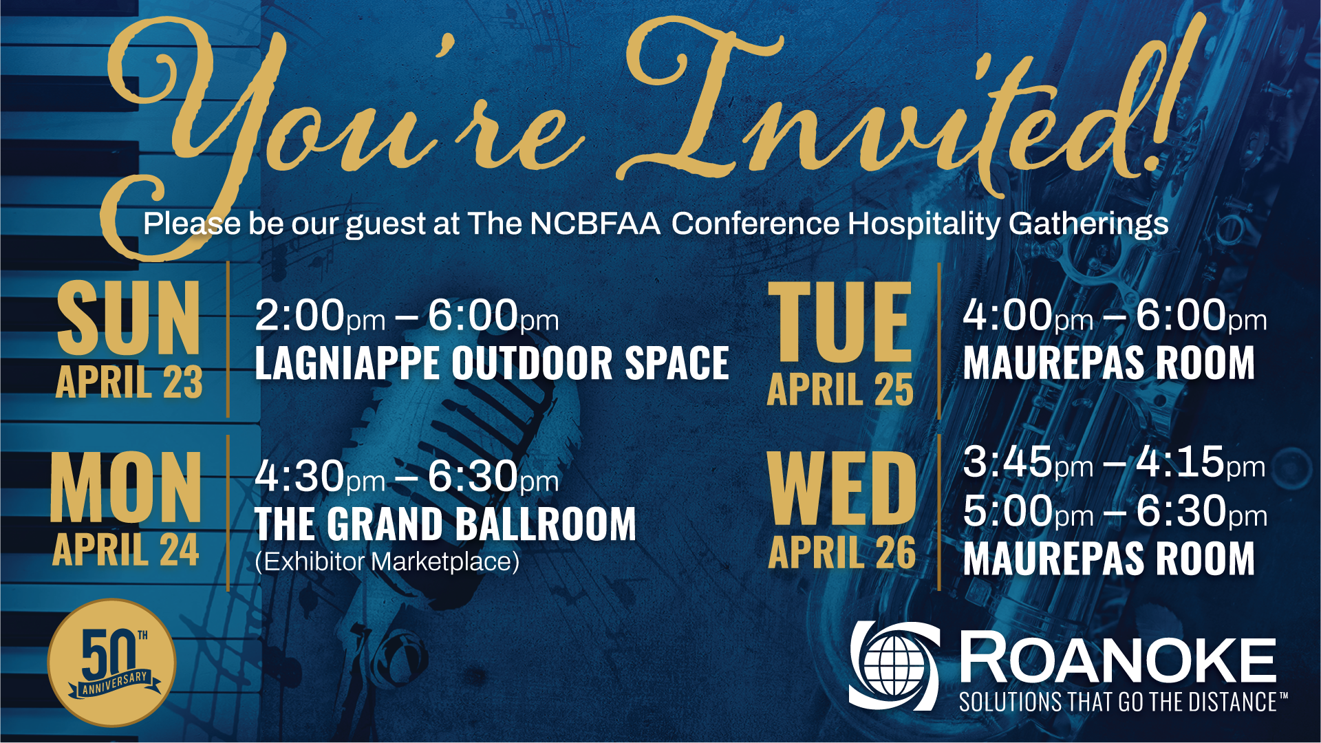 Roanoke - Hospitality Invite 2023