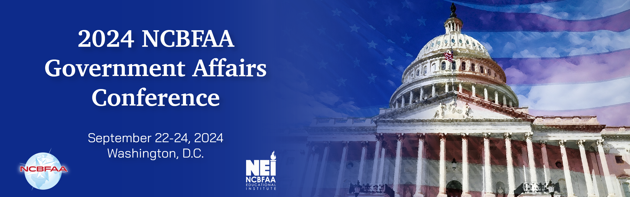 2024 NCBFAA Government Affairs Conference Banner