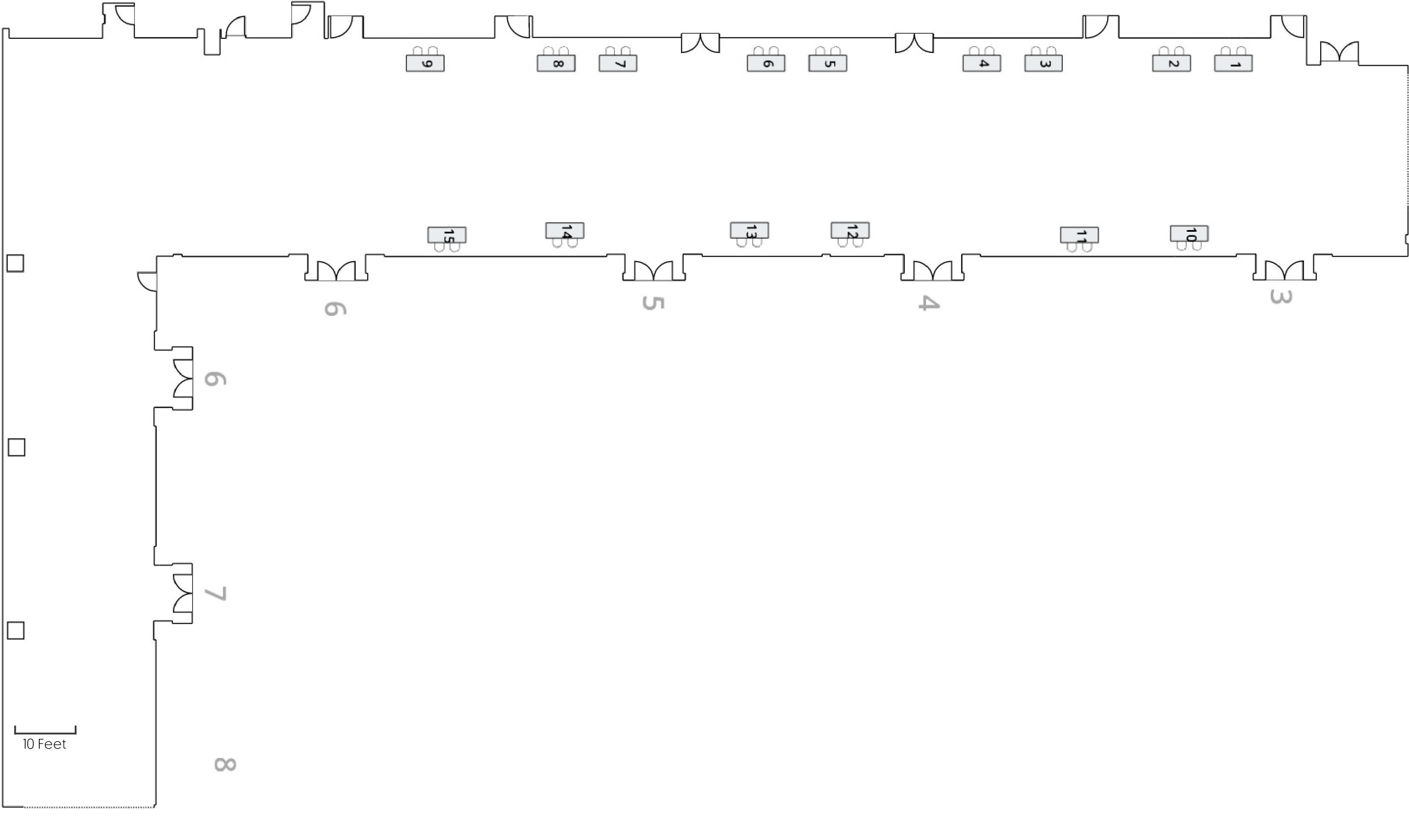 GTEC Exhibitor Oklahoma Station Prefunction Diagram