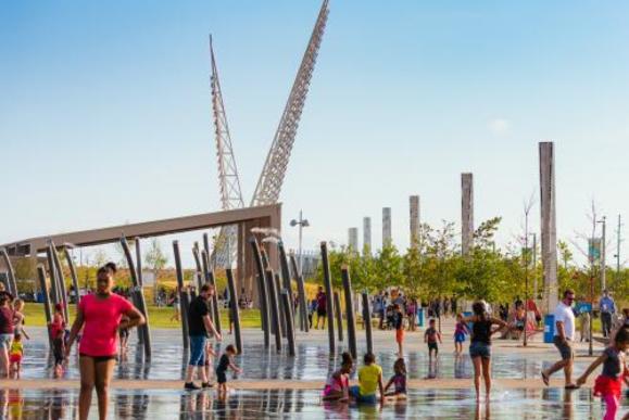 Scissortail Park in Oklahoma City 
